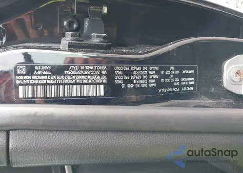 2016 Jeep Renegade Justice from USA, damaged, VIN ZACCJBBT4GPD62544